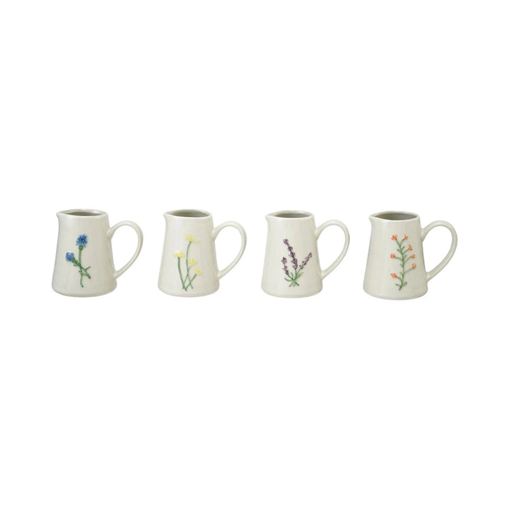 Petal Flower Creamer - Merry PigletsCreative Co - Op
