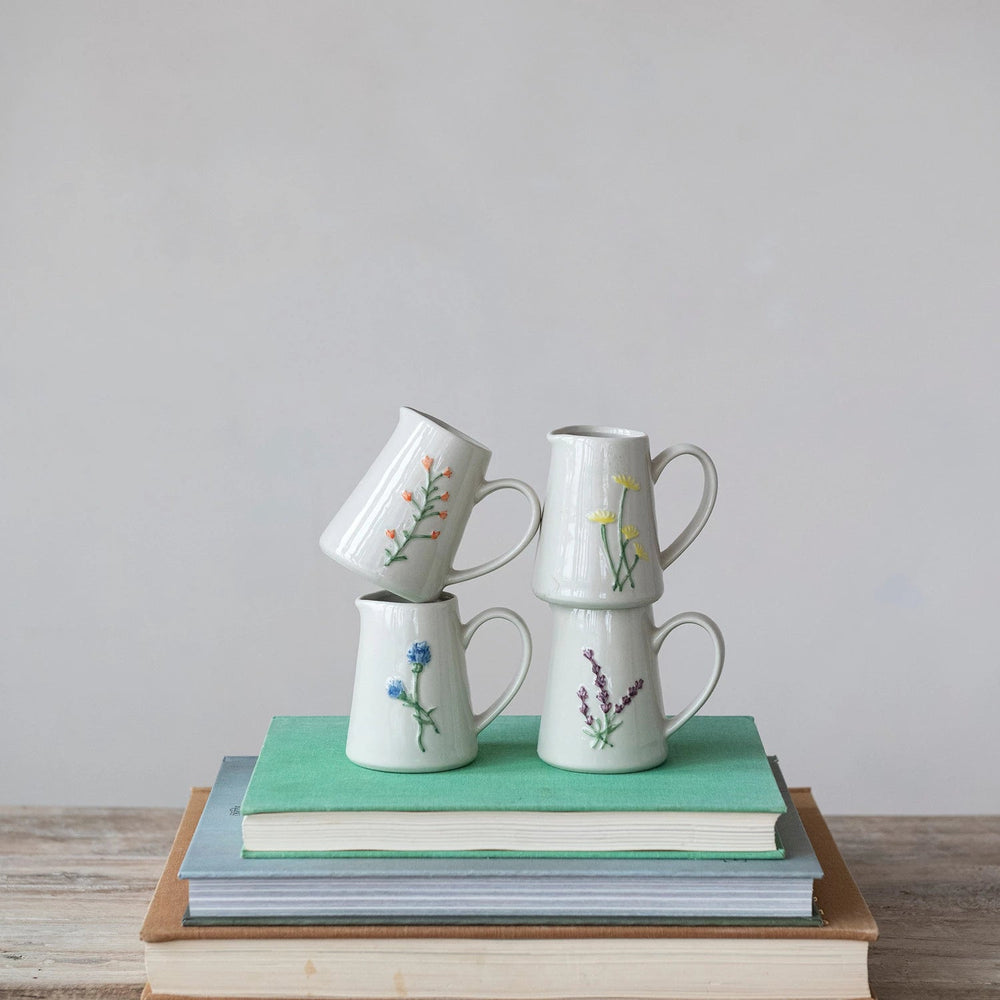 Petal Flower Creamer - Merry PigletsCreative Co - Op