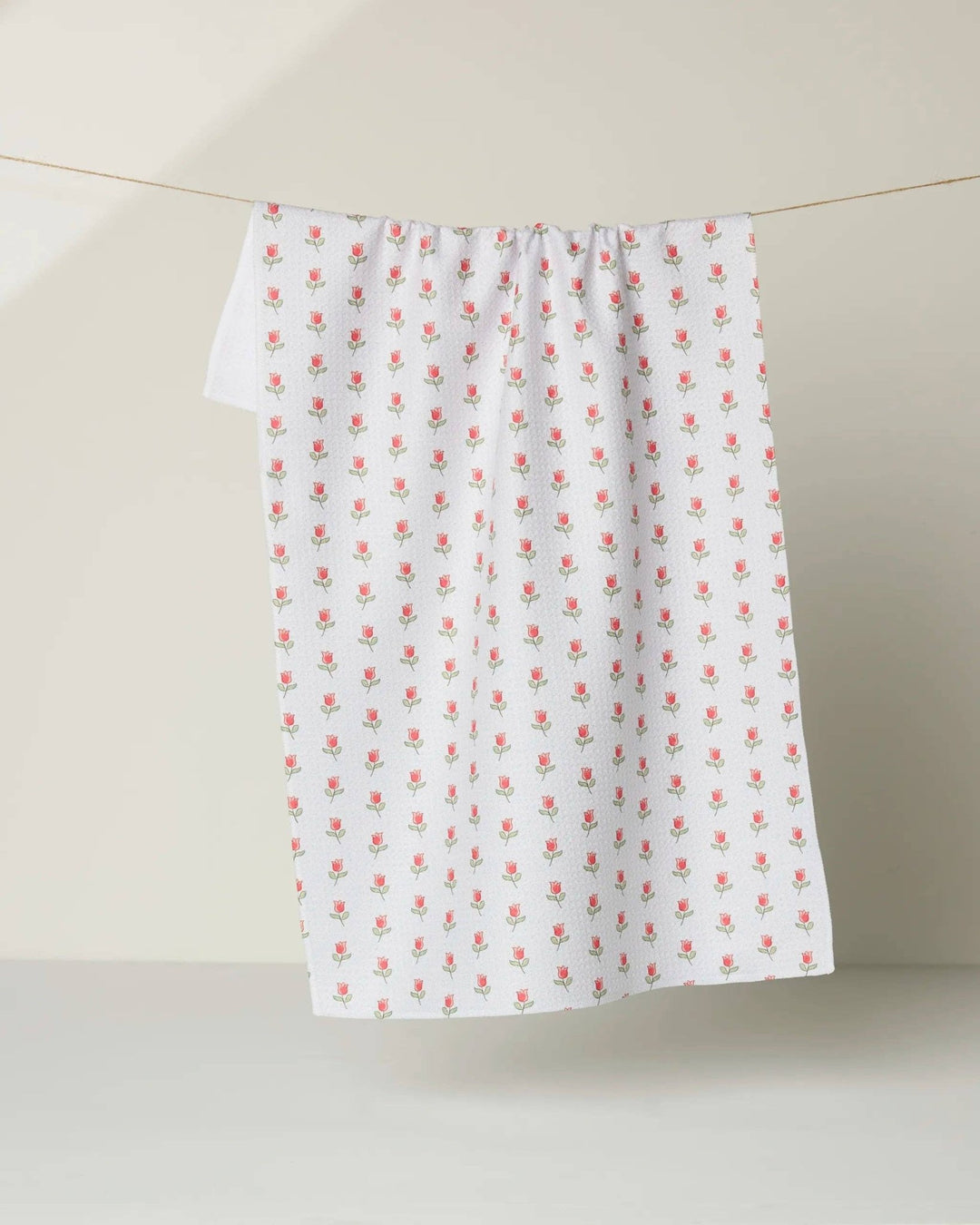 Petite Tulip Tea Towel - Merry PigletsGeometry