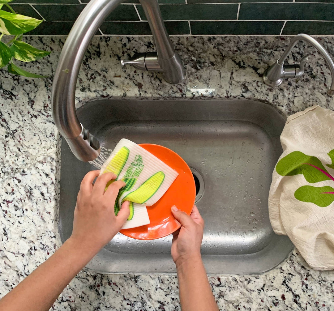 Pickle Swedish Dishcloth - Merry PigletsThe Neighborgoods