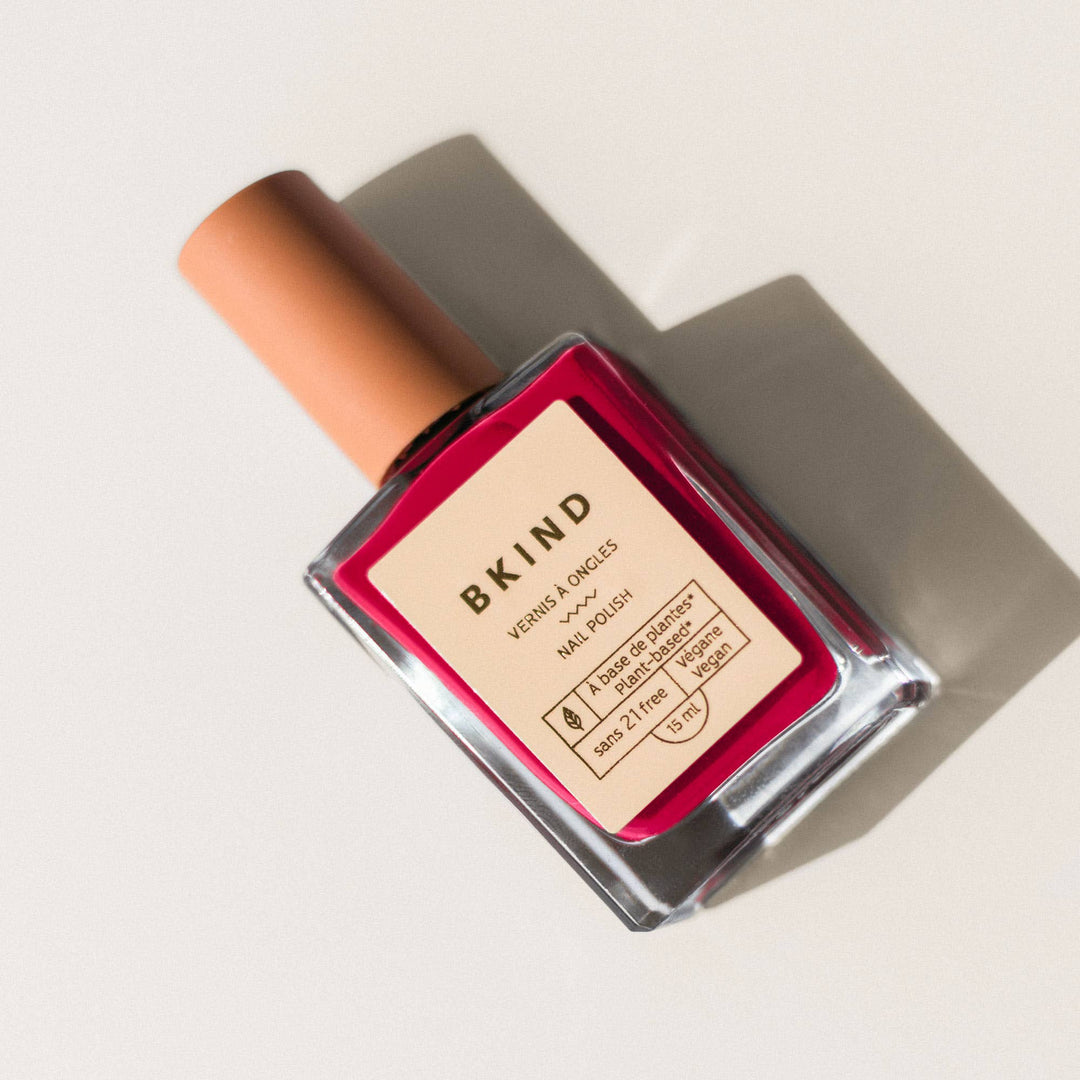 Pink Beet Latté Nail Polish - Merry PigletsBKIND