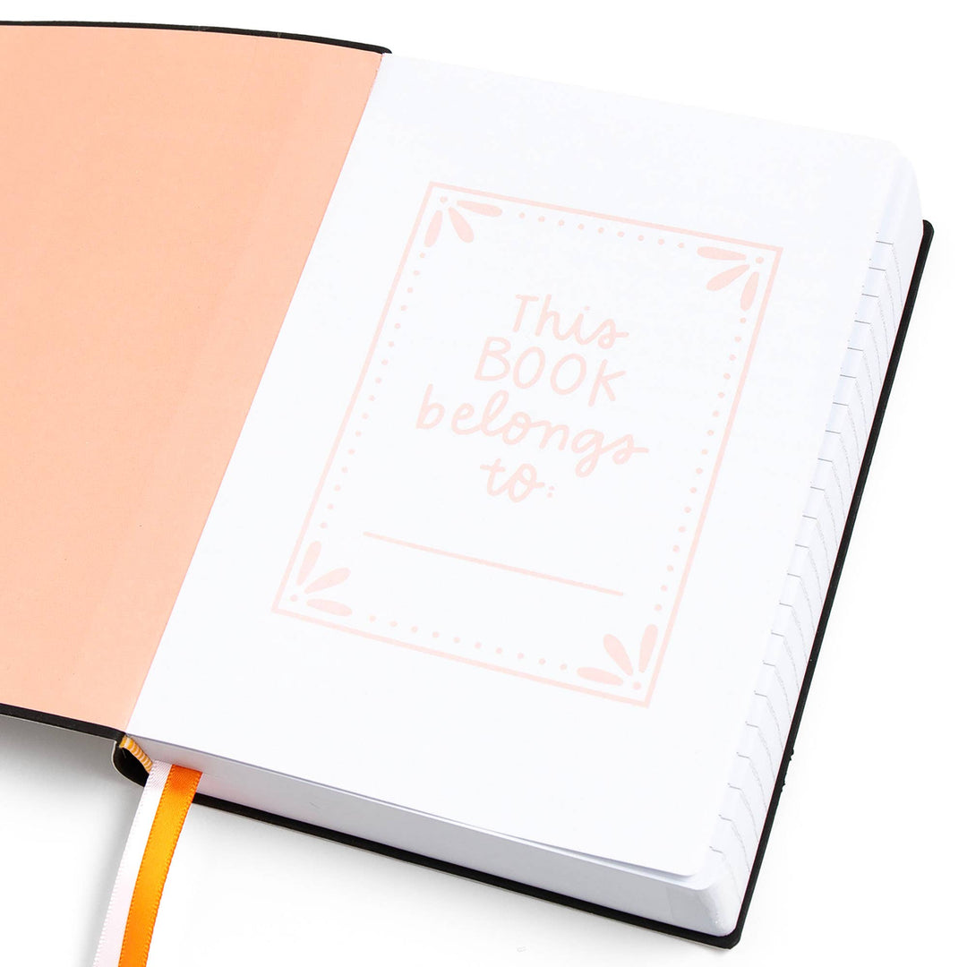 Pink Floral Journal - Merry PigletsPippi Post