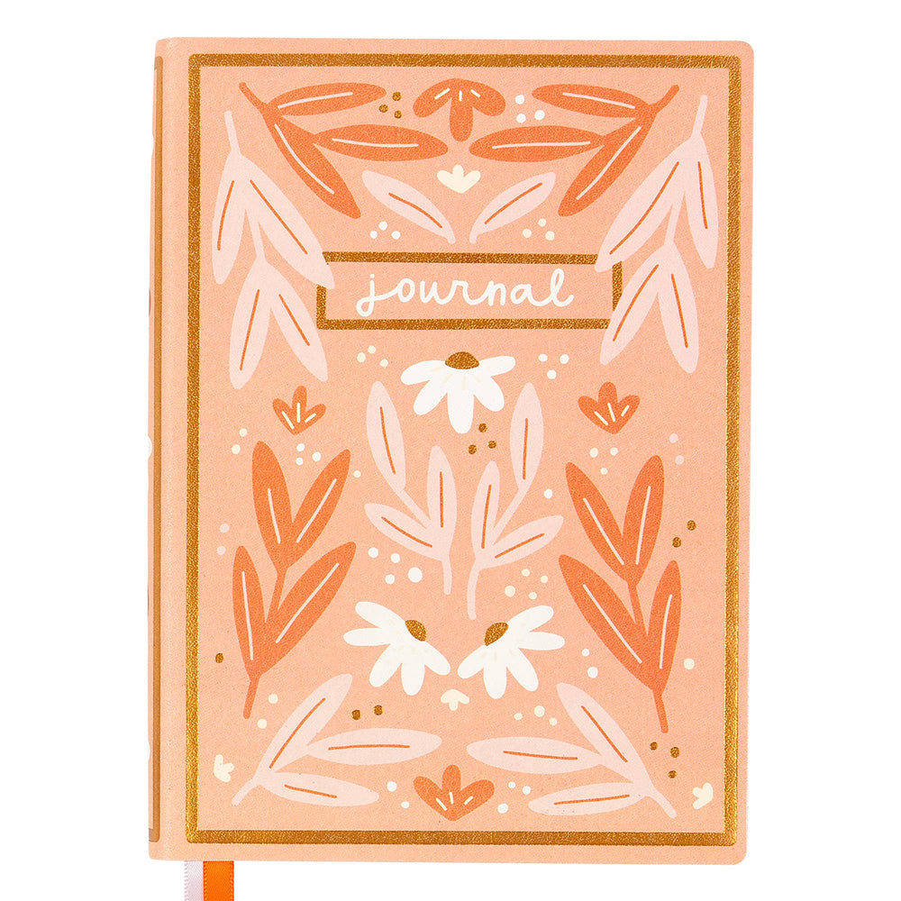 Pink Floral Journal - Merry PigletsPippi Post