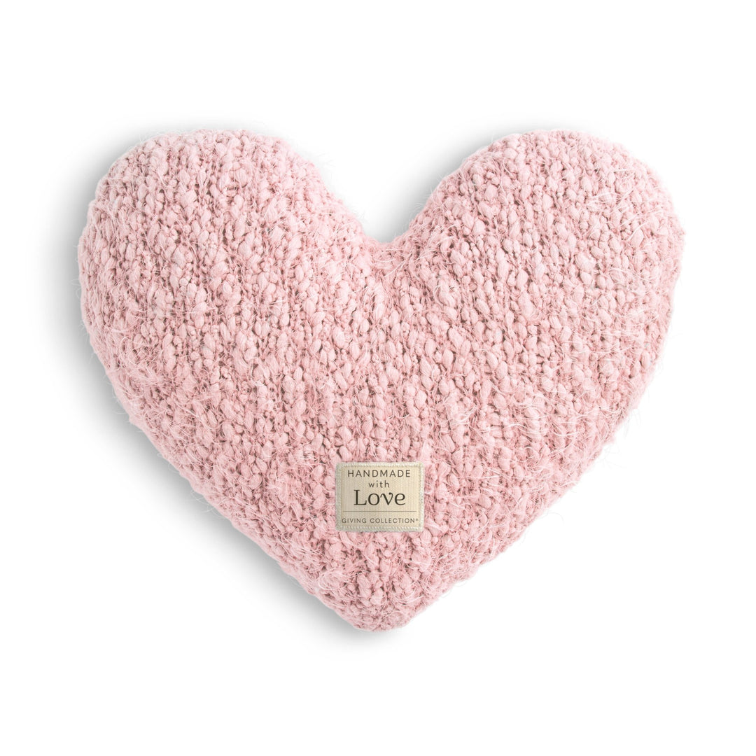 Pink Giving Heart Pillow - Merry PigletsDEMDACO