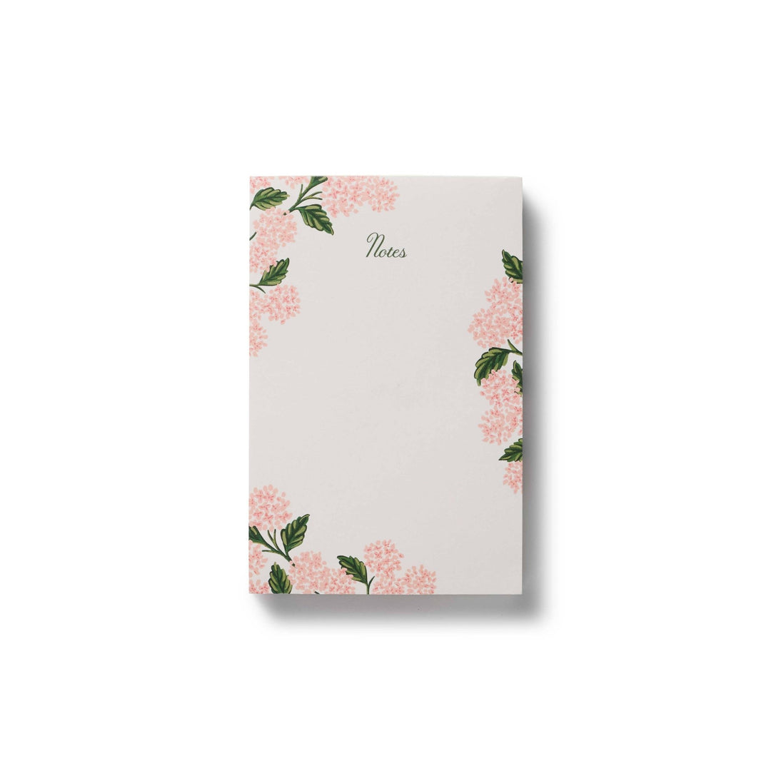Pink Hydrangea Notepad - Merry PigletsRifle Paper Co.