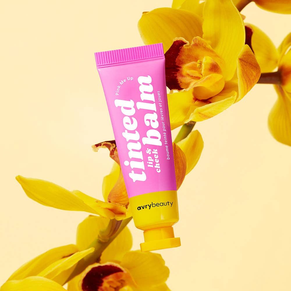 Pink Me Up Lip & Cheek Tinted Balm - Merry PigletsAvryBeauty