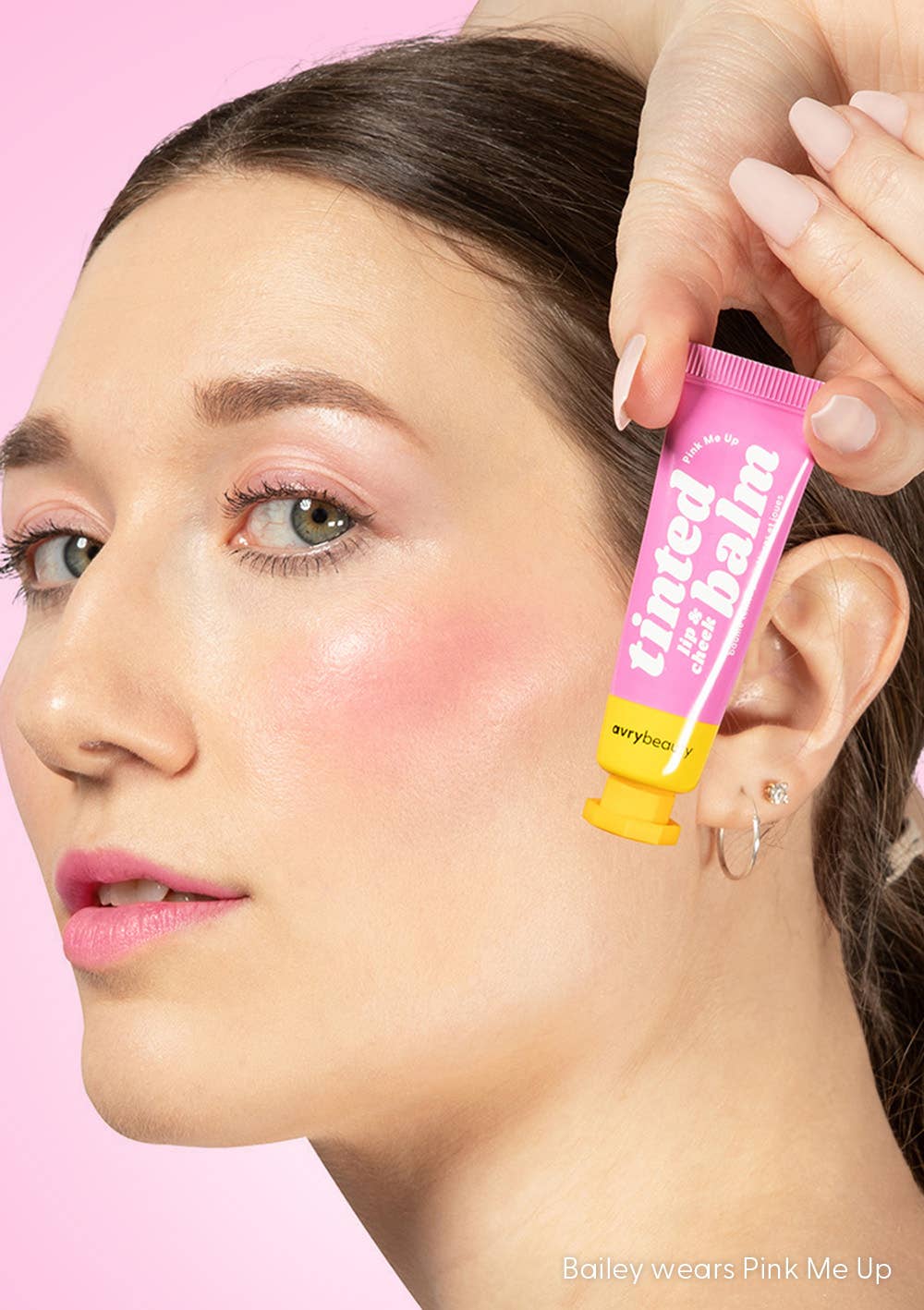 Pink Me Up Lip & Cheek Tinted Balm - Merry PigletsAvryBeauty