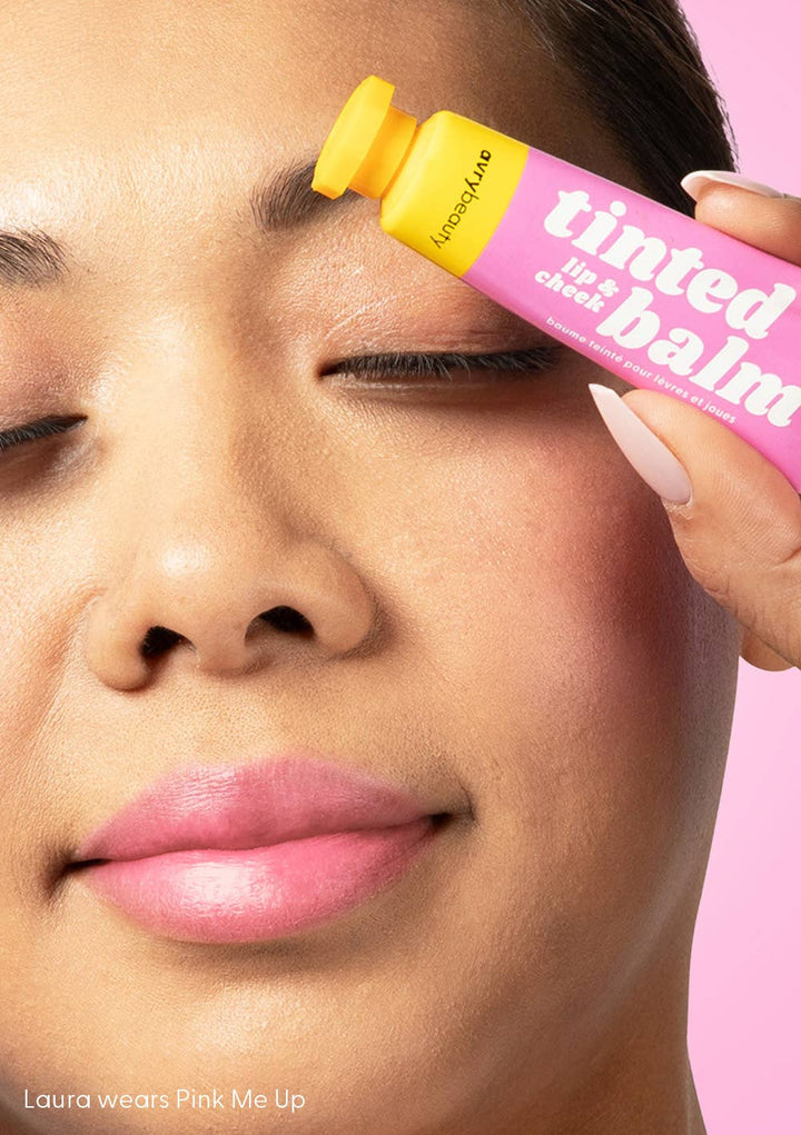 Pink Me Up Lip & Cheek Tinted Balm - Merry PigletsAvryBeauty