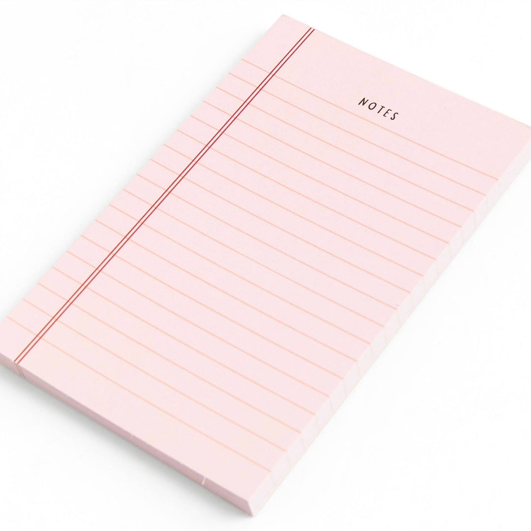 Pink Notes Notepad - Merry PigletsPippi Post