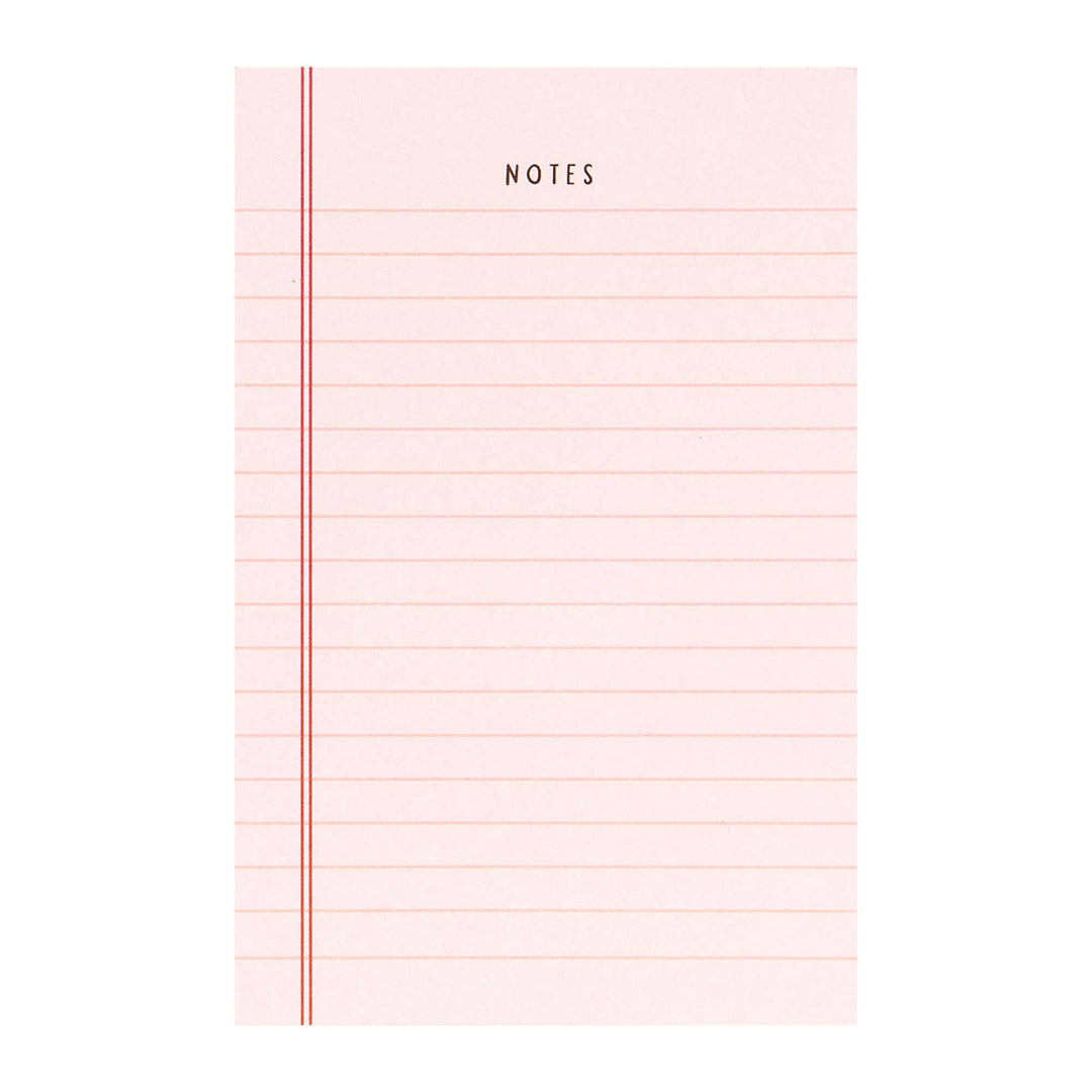 Pink Notes Notepad - Merry PigletsPippi Post