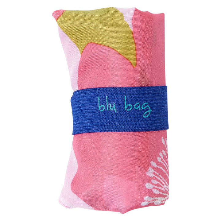 Pink Poppies Reusable Shopper Tote - Merry Pigletsrockflowerpaper