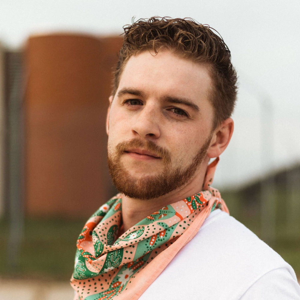 Pink Snakes Bandana - Merry PigletsHandker Bandanas