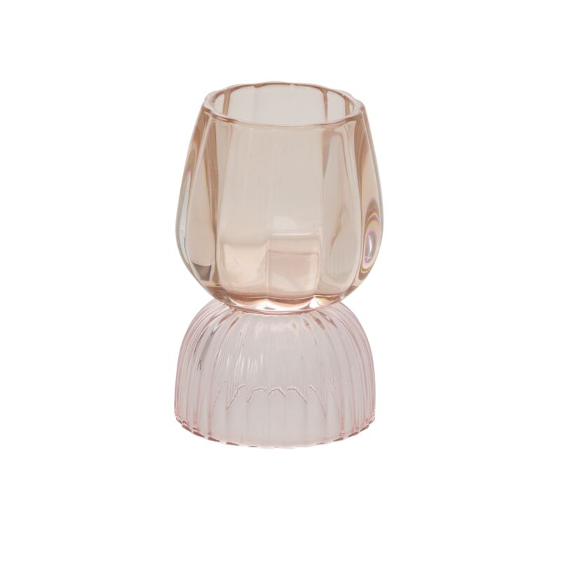 Pink Tealight Candle Holder - Merry PigletsAccent Decor