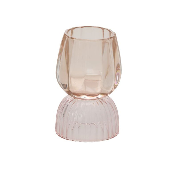 Pink Tealight Candle Holder - Merry PigletsAccent Decor
