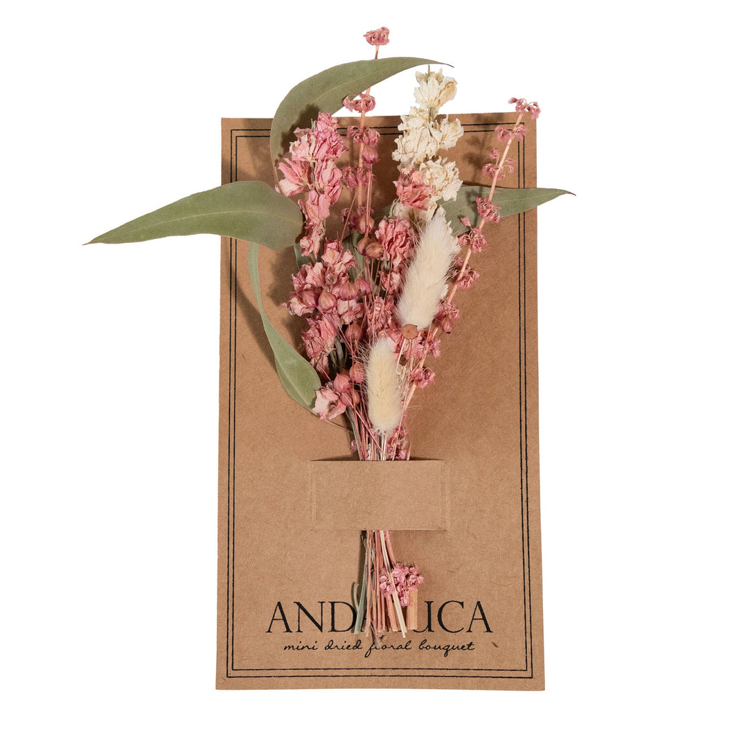 Pink & White Floral Mini Bouquet - Merry PigletsAndaluca