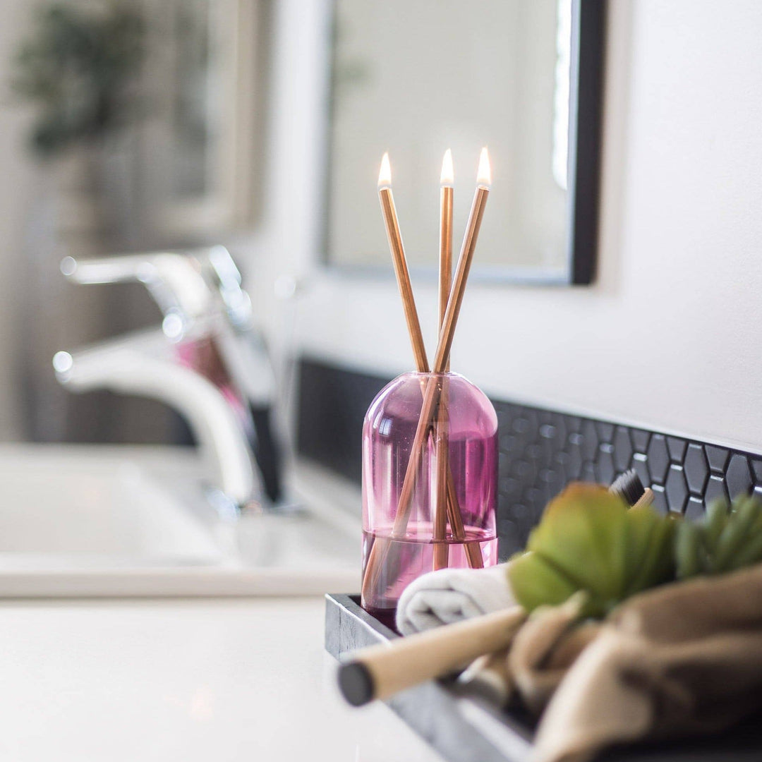 Pink Wylie Vase - Merry PigletsEverlasting Candle Co.