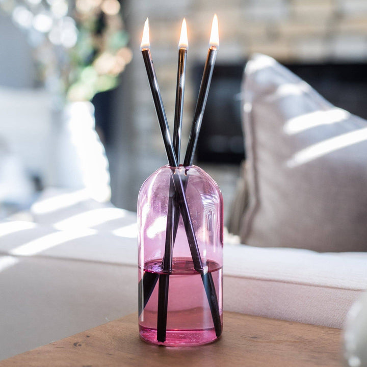 Pink Wylie Vase - Merry PigletsEverlasting Candle Co.