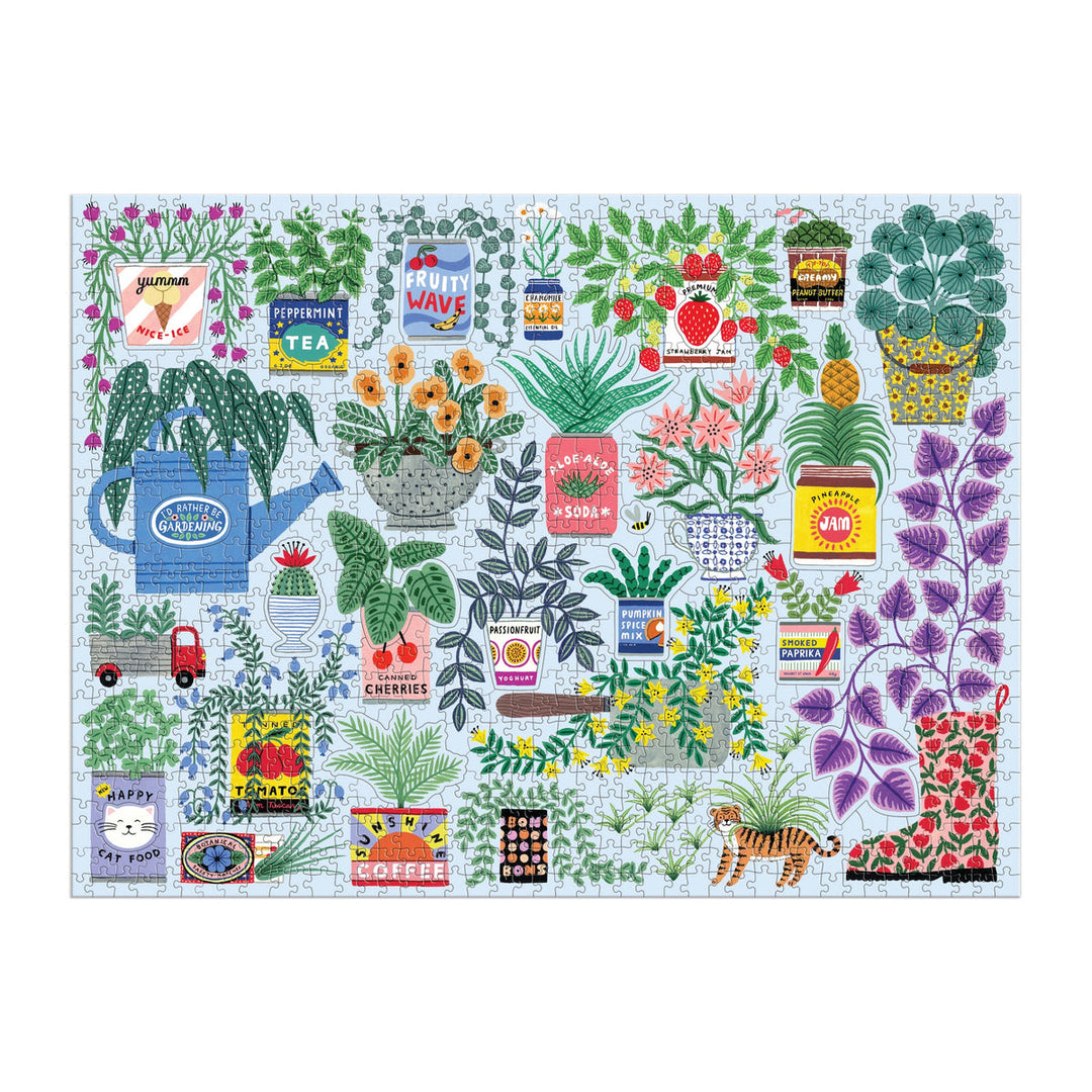 Planter Perfection 1000 Piece Puzzle - Merry Piglets