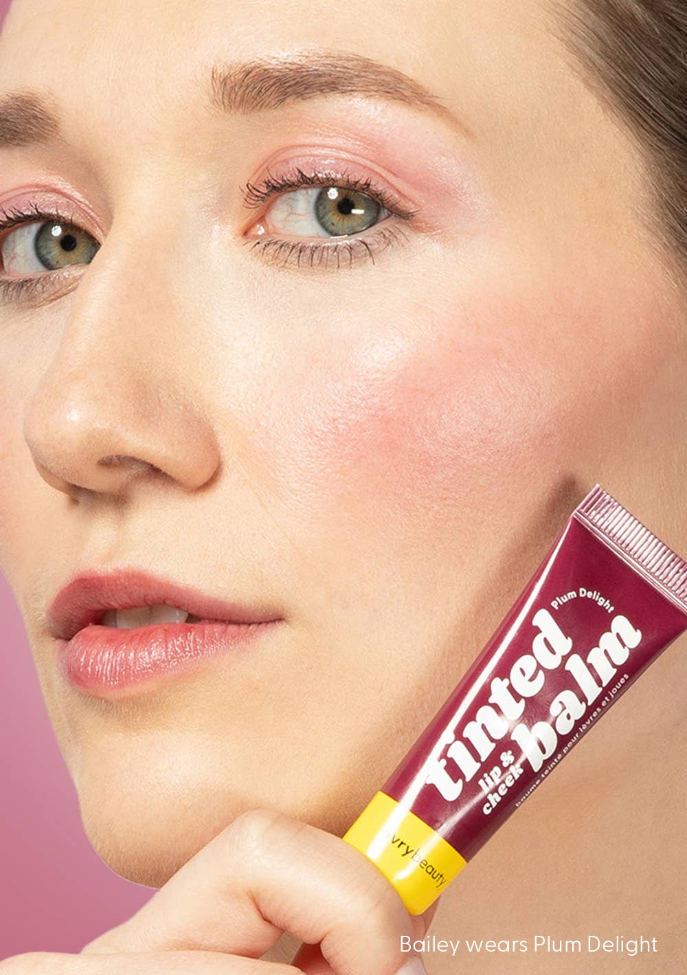 Plum Delight Lip & Cheek Tinted Balm - Merry PigletsAvryBeauty