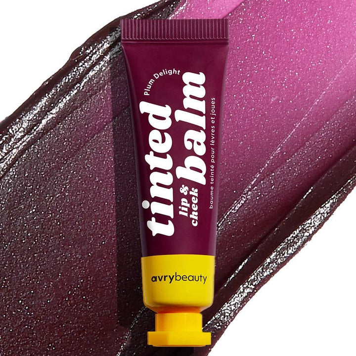 Plum Delight Lip & Cheek Tinted Balm - Merry PigletsAvryBeauty