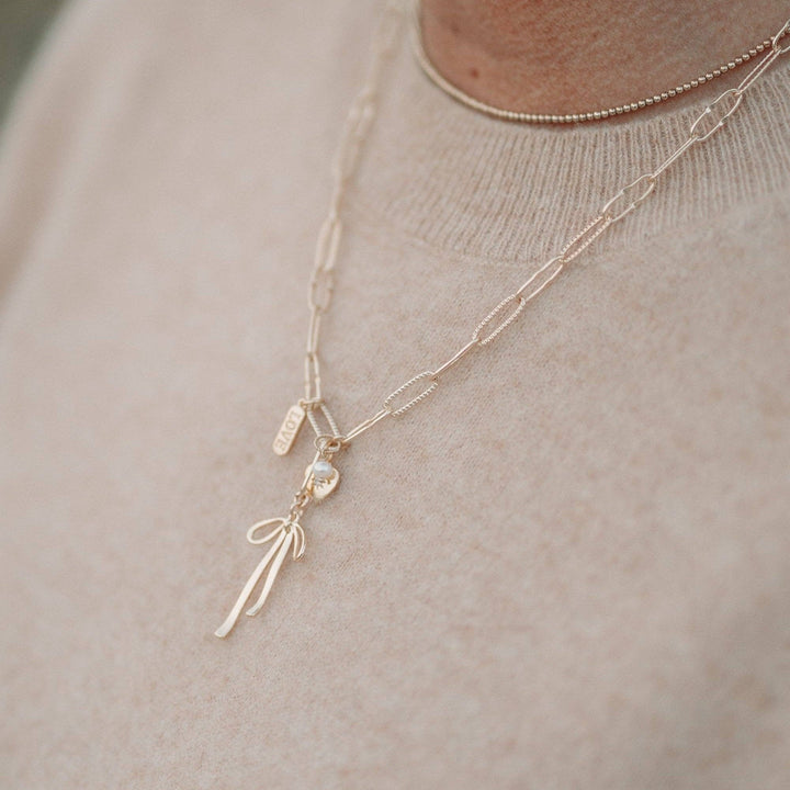 Poets Necklace - Merry PigletsReva Grey