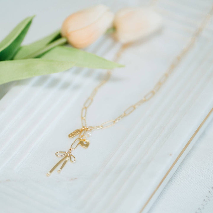 Poets Necklace - Merry PigletsReva Grey