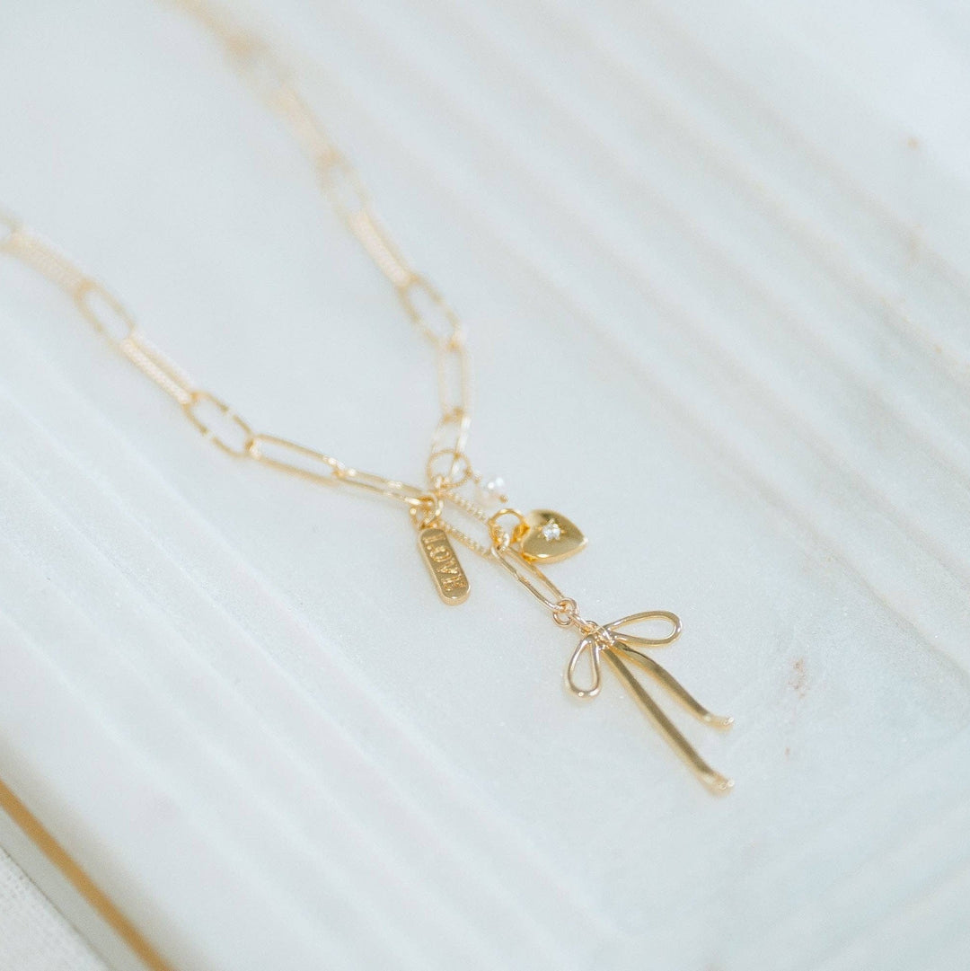 Poets Necklace - Merry PigletsReva Grey