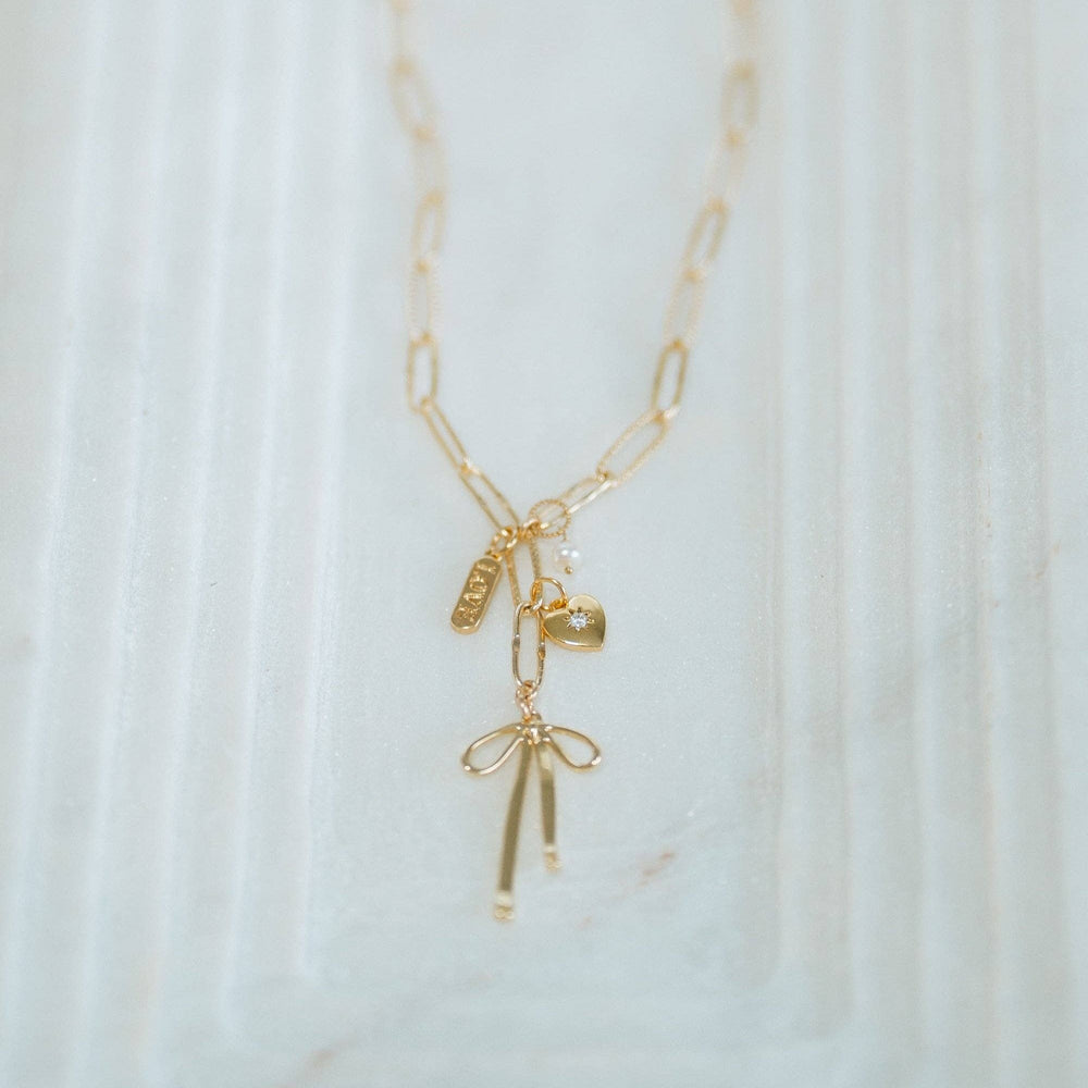 Poets Necklace - Merry PigletsReva Grey