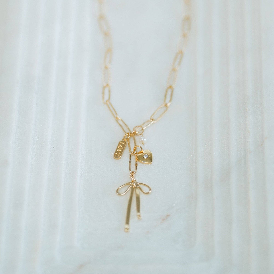 Poets Necklace - Merry PigletsReva Grey