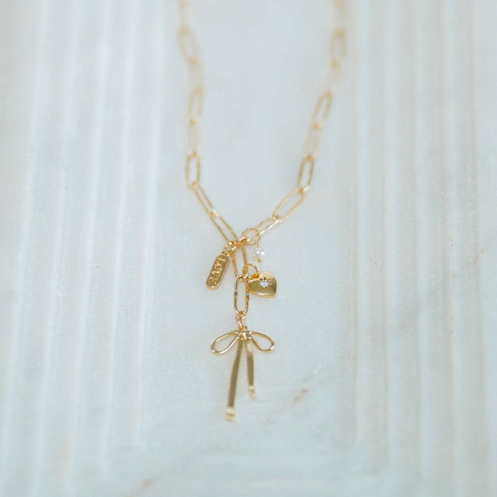 Poets Necklace - Merry PigletsReva Grey