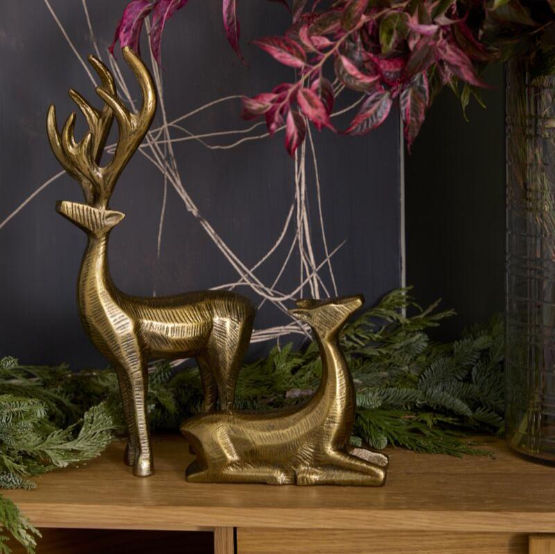 Prancer Reindeer Figurine - Merry PigletsAccent Decor