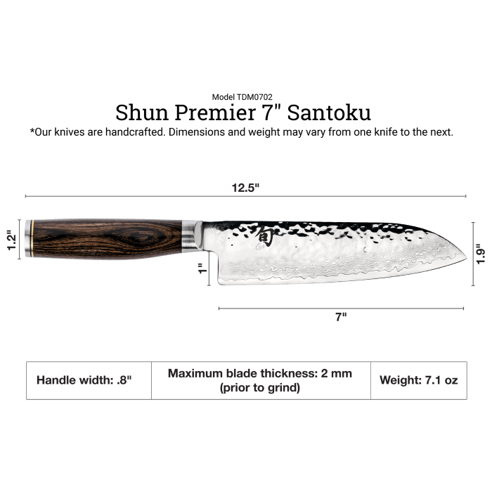 Premier 7" Santoku - Merry PigletsShun Kai