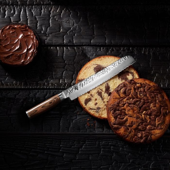 Premier 9" Bread Knife - Merry PigletsShun Kai