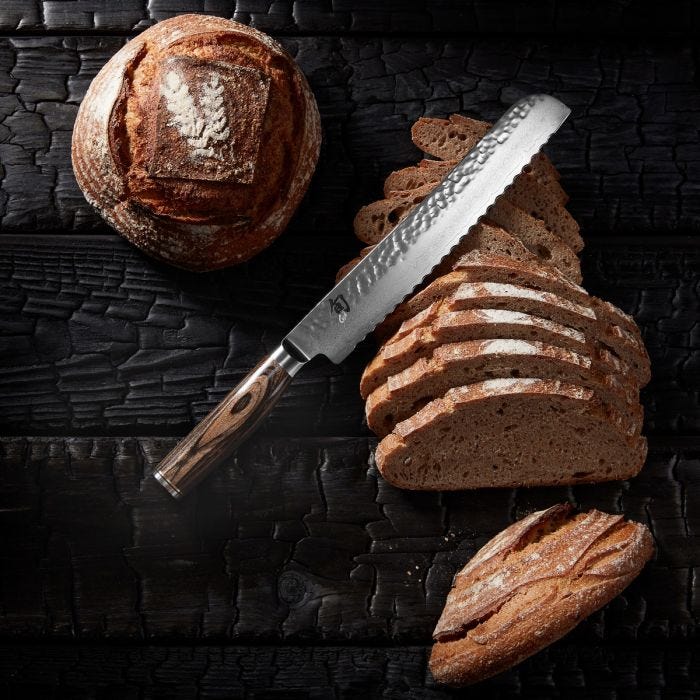 Premier 9" Bread Knife - Merry PigletsShun Kai