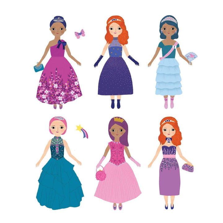Princess Magic Magnetic Dress-Up - Merry PigletsMudpuppy