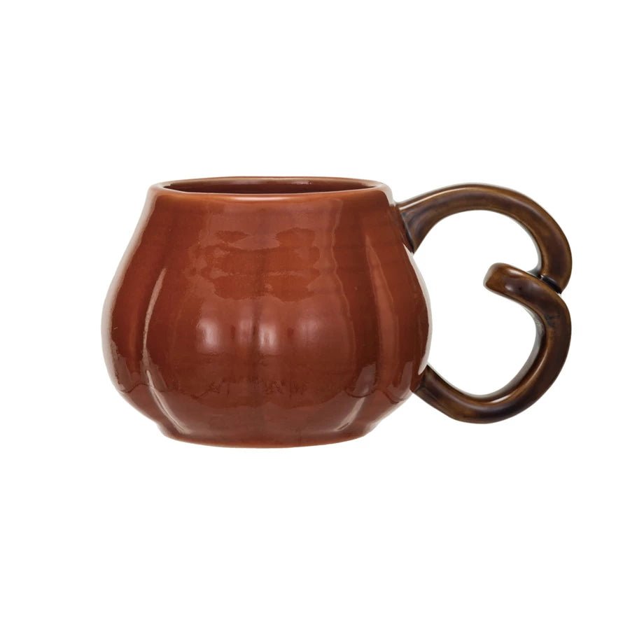 Pumpkin Mug - Merry PigletsCreative Co - Op