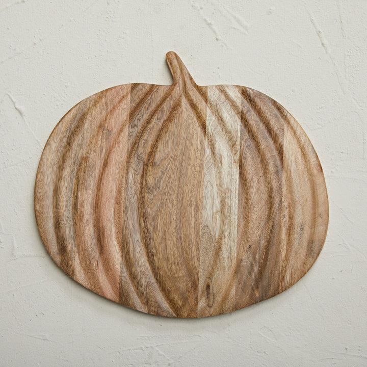 Pumpkin Serving Board - Merry PigletsCreative Co - Op
