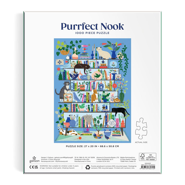 Purrfect Nook 1000 Piece Puzzle