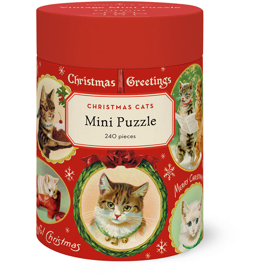 Christmas Cats Mini Puzzle