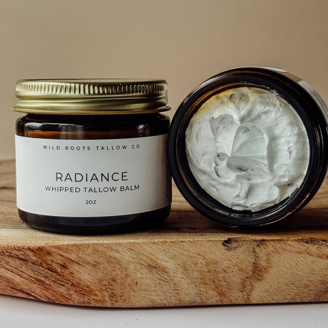 Radiance Blue Tansy + Neroli Whipped Tallow Balm - Merry PigletsWild Roots Tallow Co.