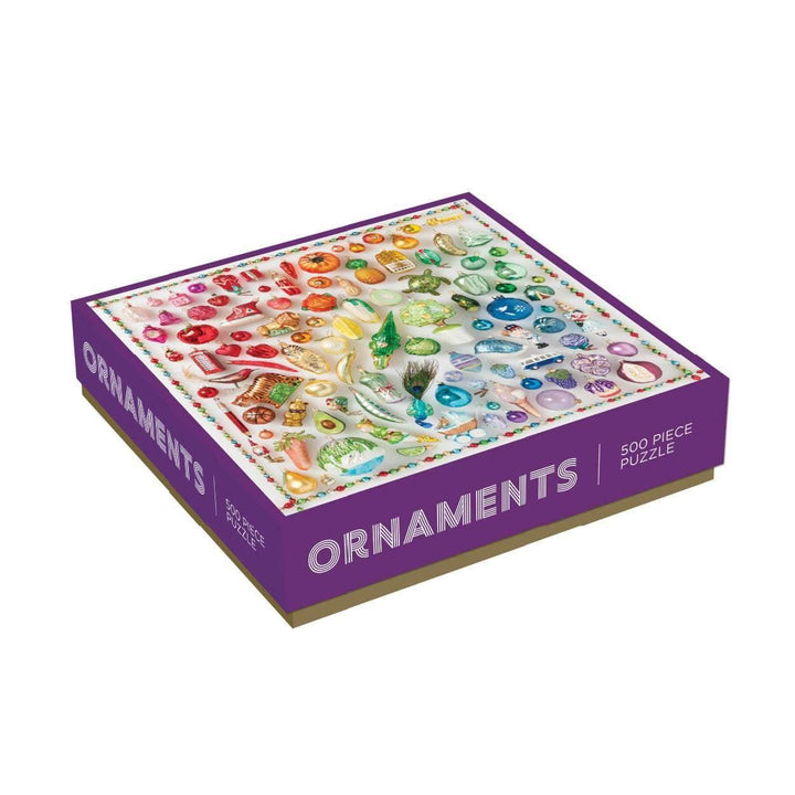 Rainbow Ornaments 500 Piece Puzzle