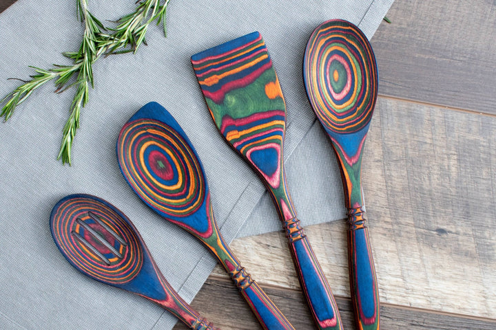 Rainbow Pakka Spatula - Merry PigletsIsland Bamboo