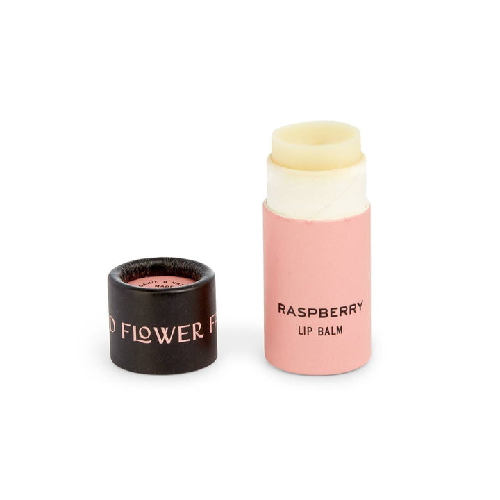Raspberry Organic Lip Balm - Merry PigletsGood Flower Farm