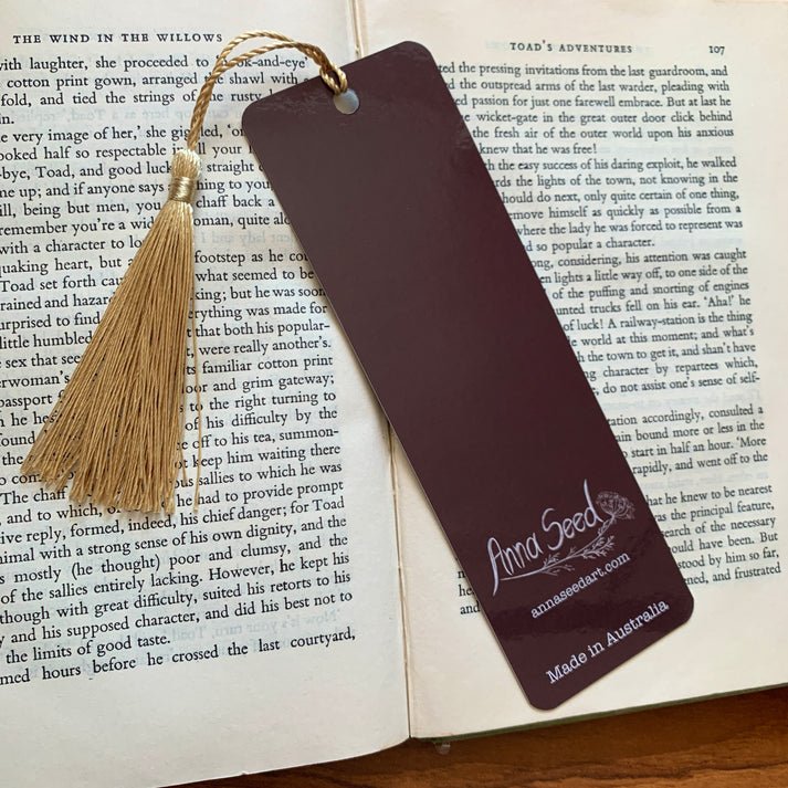 Reading Toad Bookmark - Merry PigletsAnna Seed