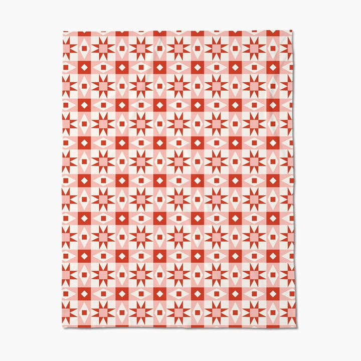 Red Chalet Butter Blanket - Merry PigletsGeometry