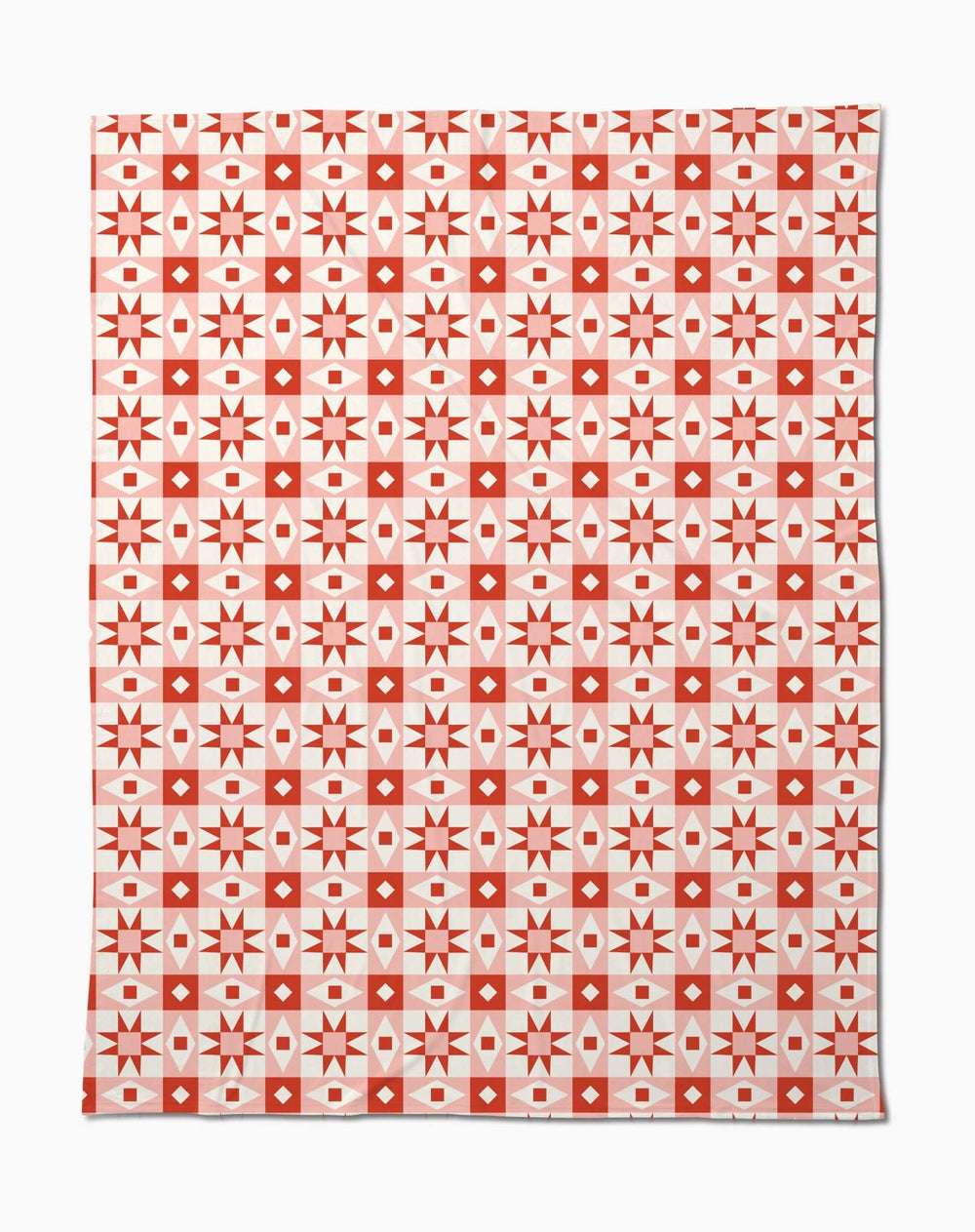 Red Chalet Butter Blanket - Merry PigletsGeometry
