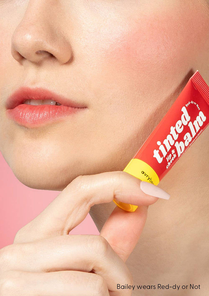Red - dy or Not Lip & Cheek Tinted Balm - Merry PigletsAvryBeauty