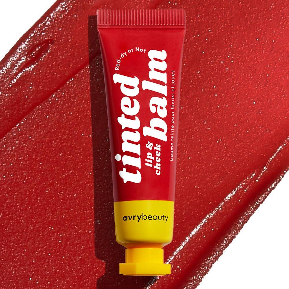 Red - dy or Not Lip & Cheek Tinted Balm - Merry PigletsAvryBeauty