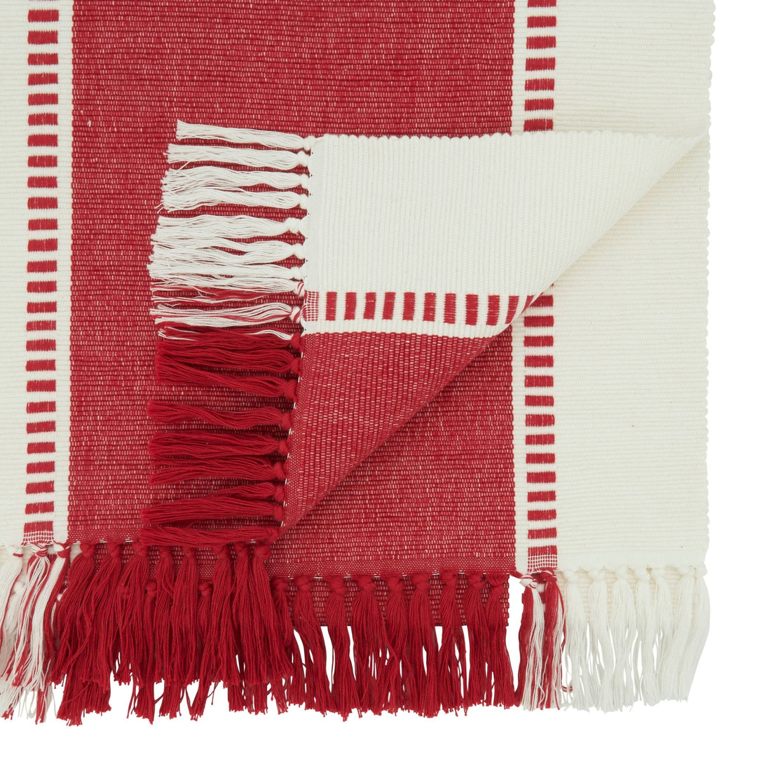 Red Stripe Table Runner - Merry PigletsSaro Lifestyle