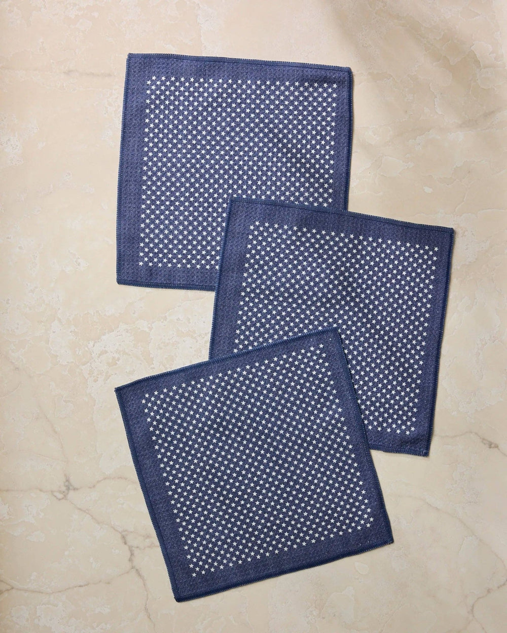 Red Valor Dishcloth Set - Merry PigletsGeometry